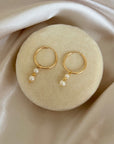 Gemini Drop Hoops | various gemstones