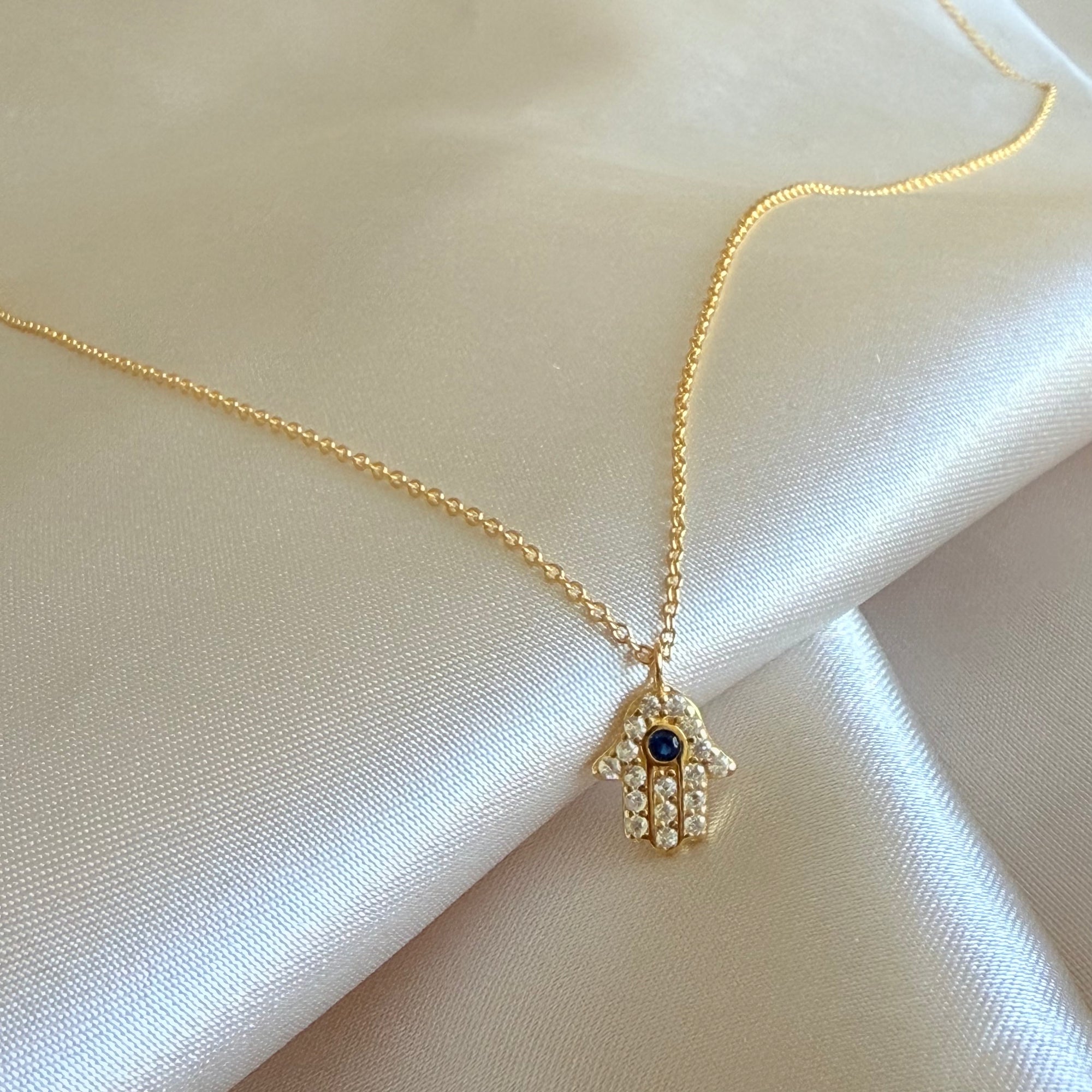 Hamsa Hand Necklace