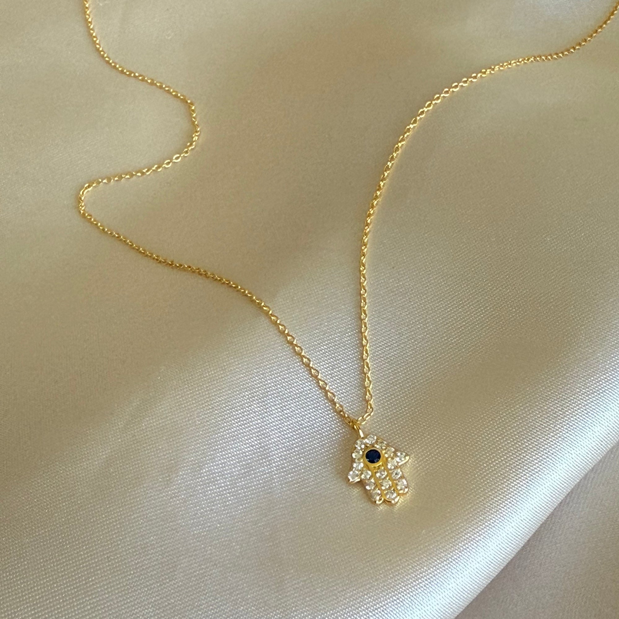 Hamsa Hand Necklace