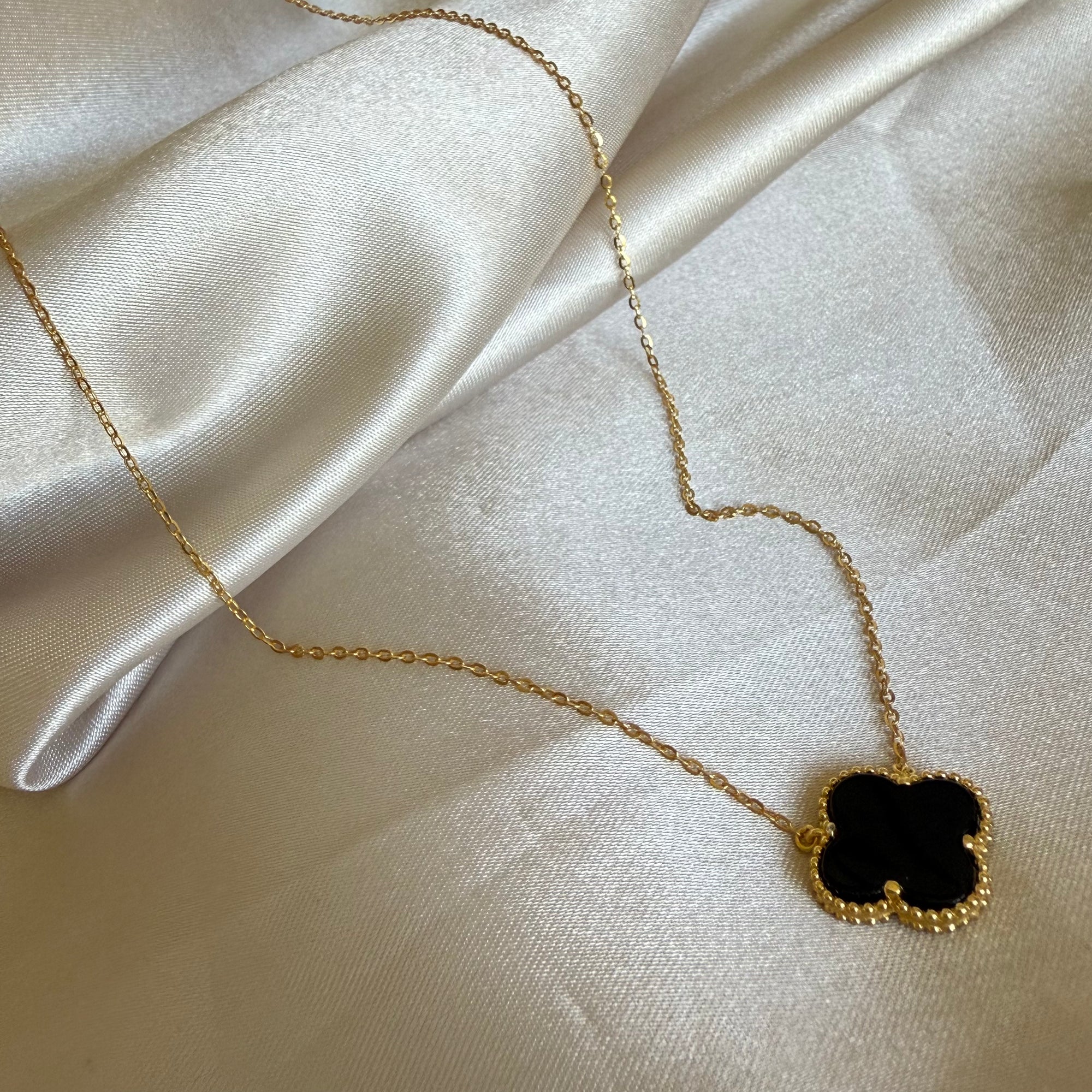 Black Clover Necklace