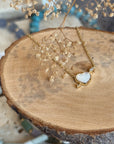 MOP Heart Necklace