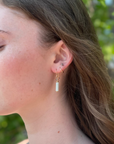 Barrel Drop Earrings