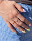 Chevron Ring | Solid Gold