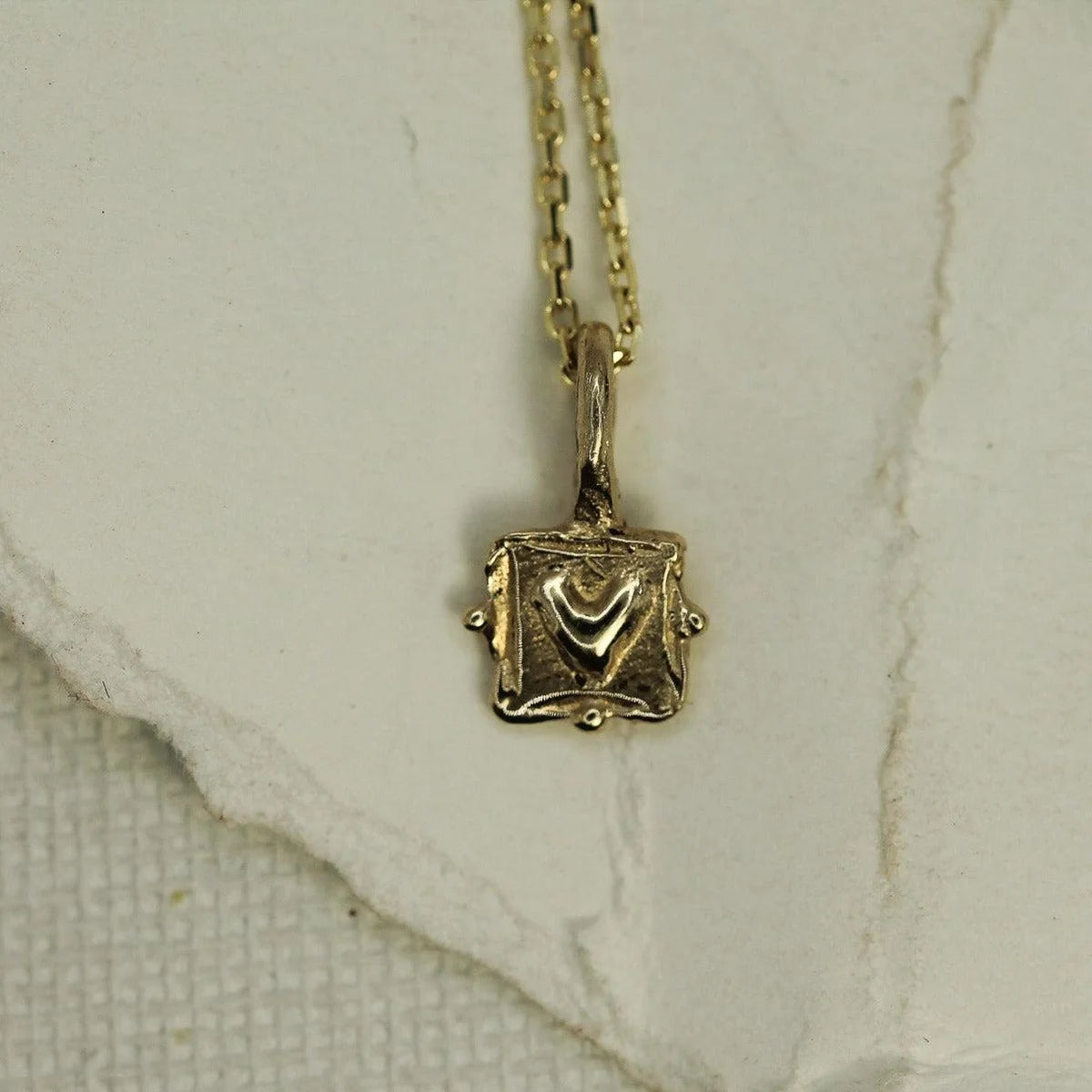 Ancient Love Charm | Solid Gold