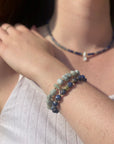 Gemstone Stacking Bracelets