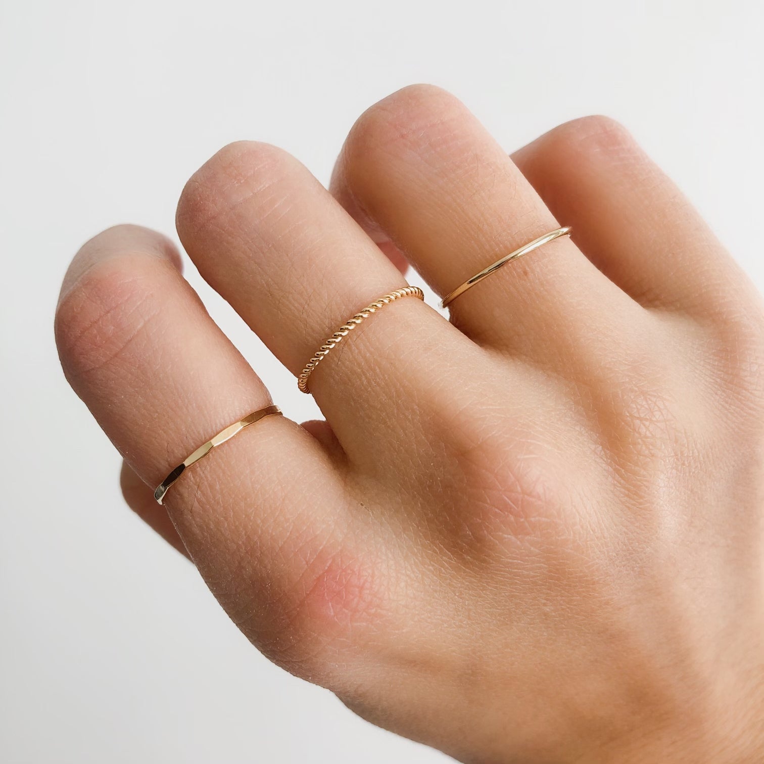 Twisted Stacking Ring | Silver