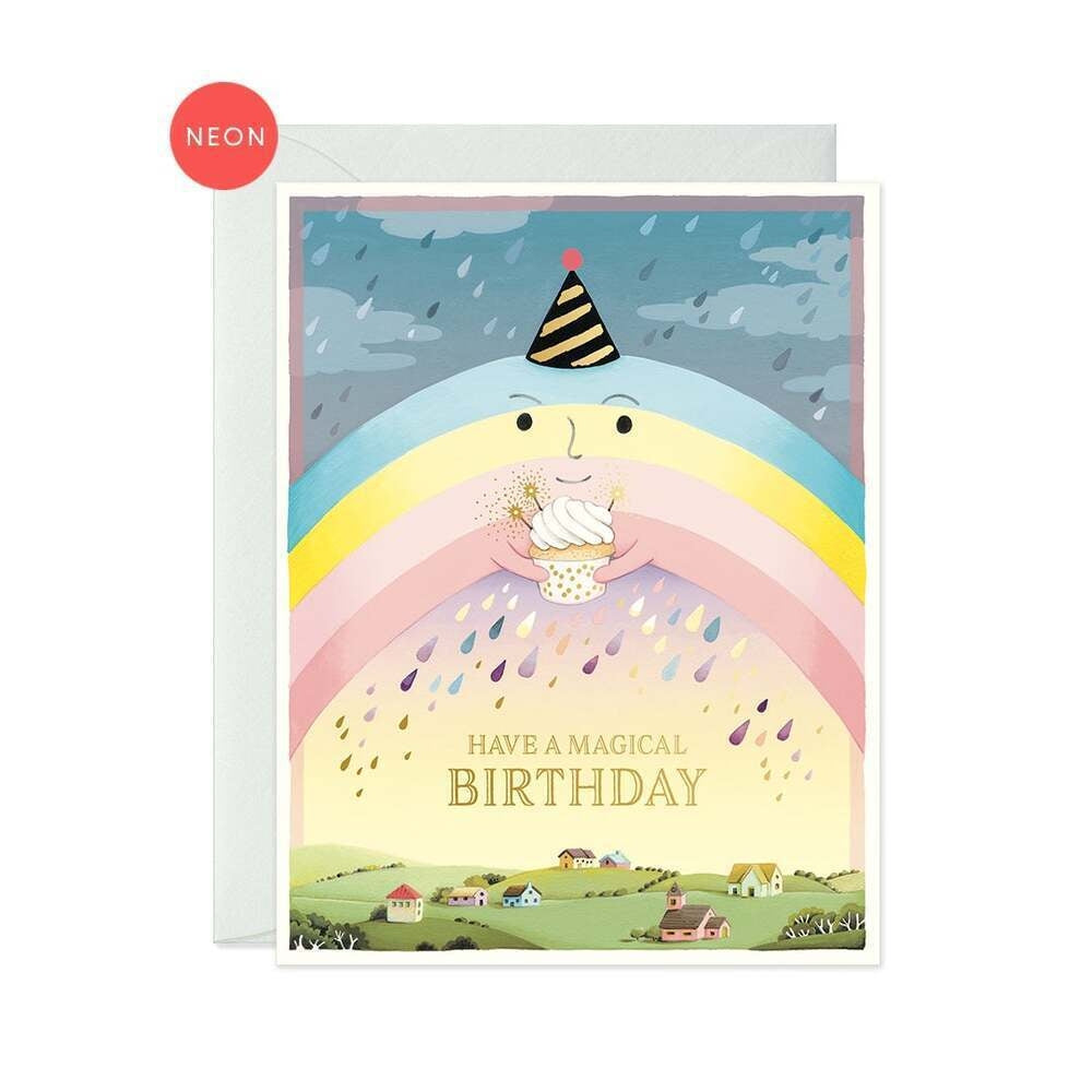 Rainbow Birthday - Greeting Card