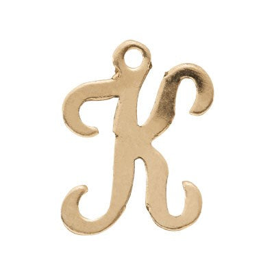 Cursive Letter Charm