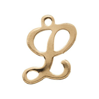 Cursive Letter Charm