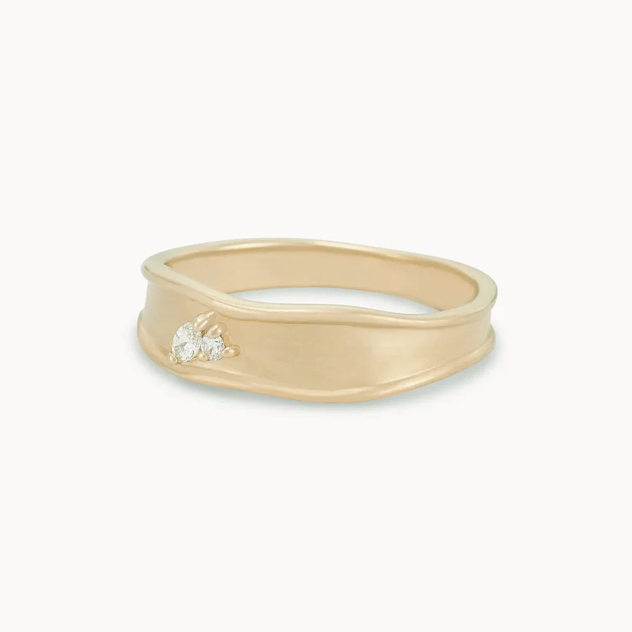 Lean On Me Band | 14K Gold