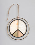 Stained Glass Light Catcher: Peace Sign