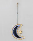 Stained Glass Light Catcher: Moon Star