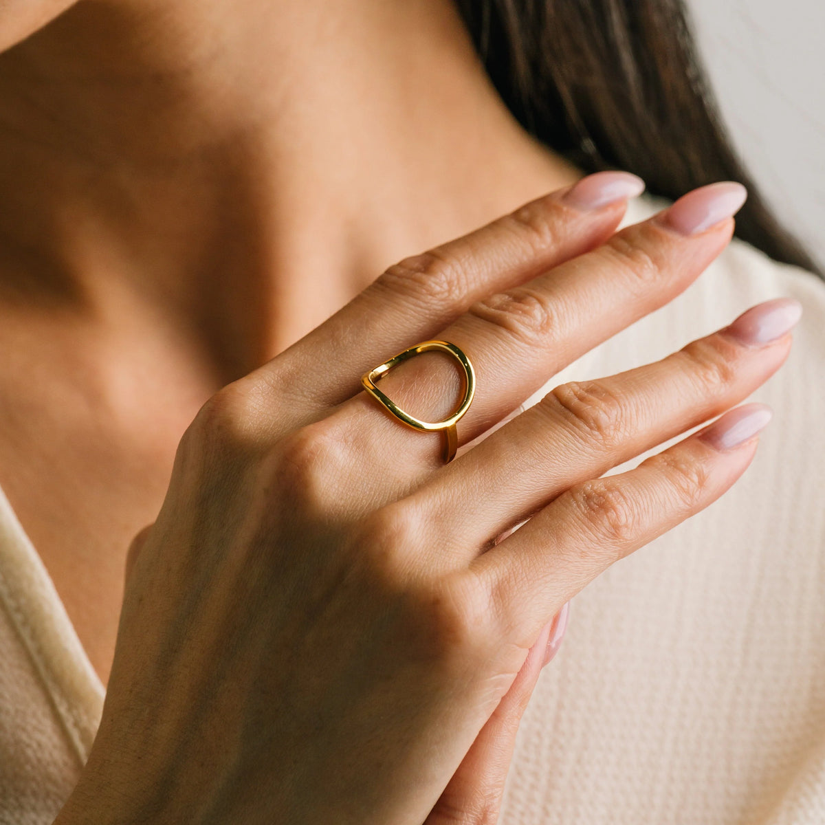 Lato Circle Ring