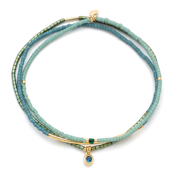 Miyuki Bracelet Trio (various colours)