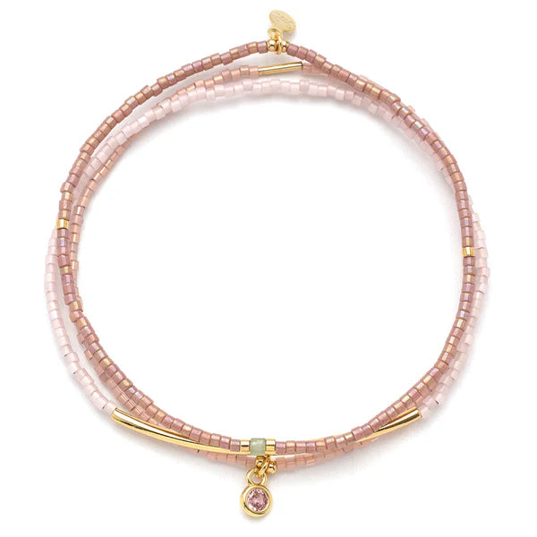 Miyuki Bracelet Trio (various colours)