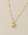 Marbelle Pendant Necklace | White