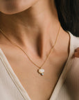 Marbelle Pendant Necklace | White