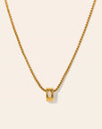 Marquise Groove Necklace | Opal