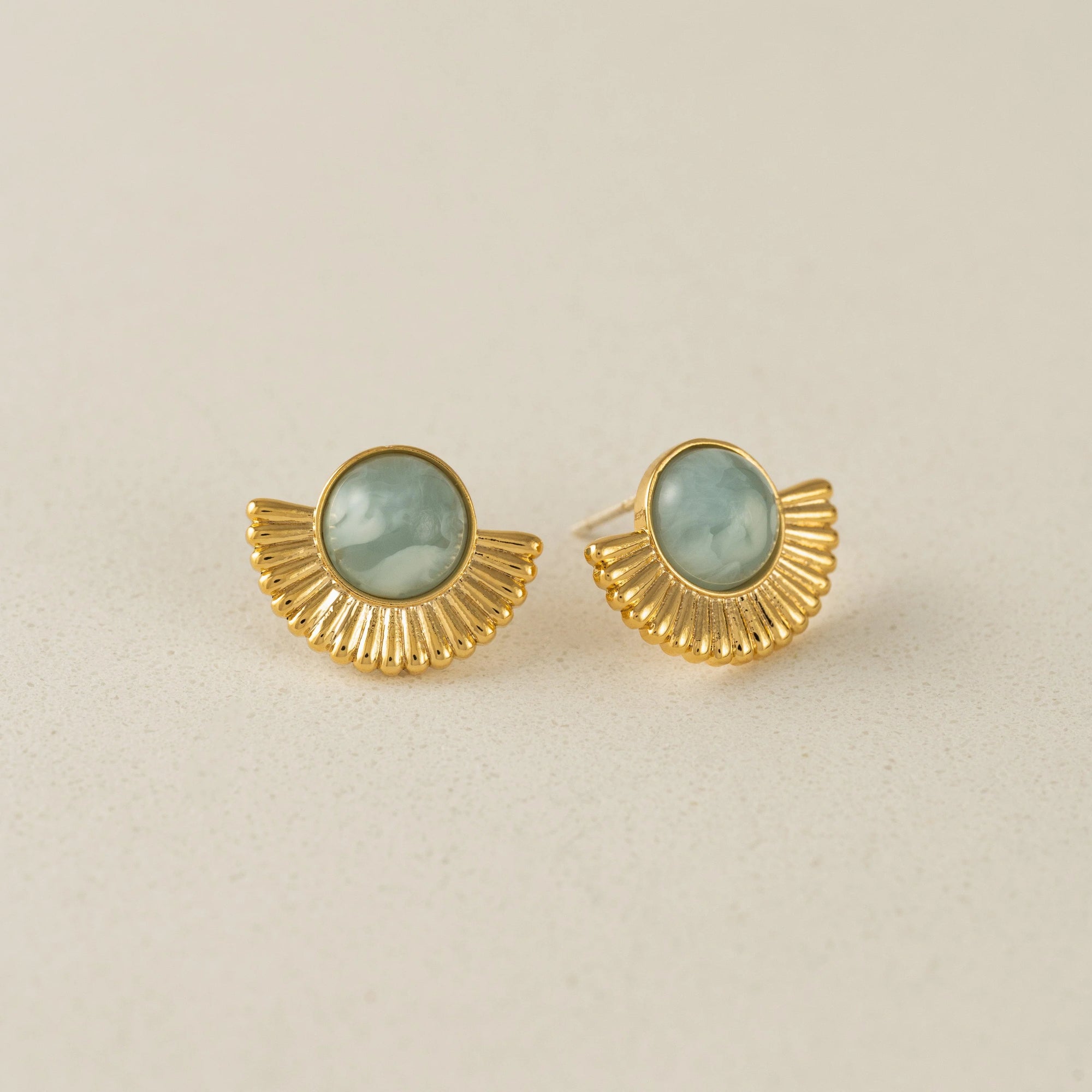 Moonpetal Stud Earrings