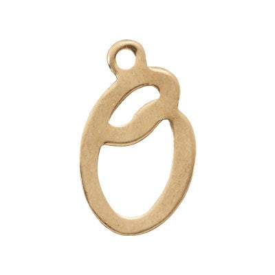 Cursive Letter Charm