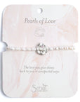 Pearl Affirmation Bracelet | Love/Silver