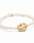 Pearl Affirmation Bracelet | Protection/Gold