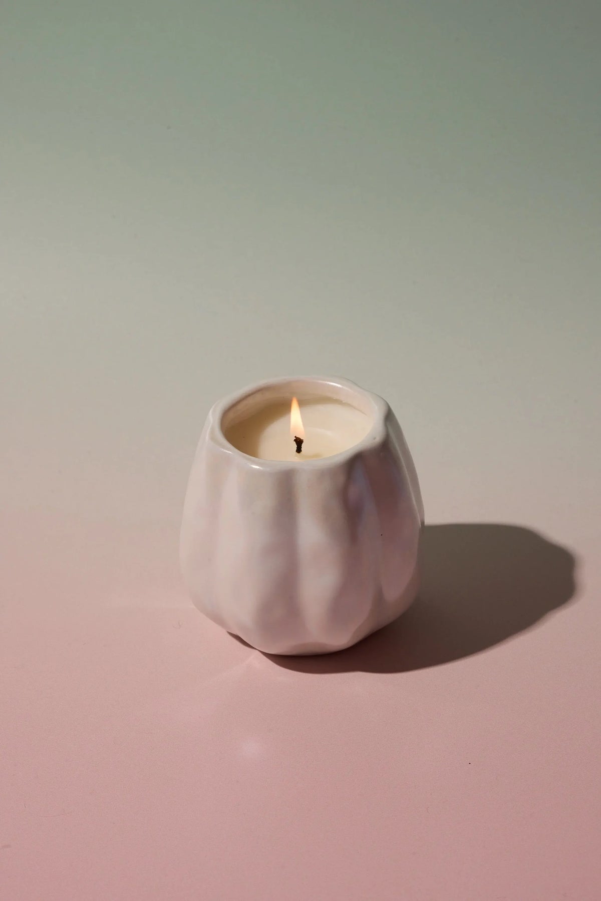 White Pumpkin - Metallic 9 oz Candle