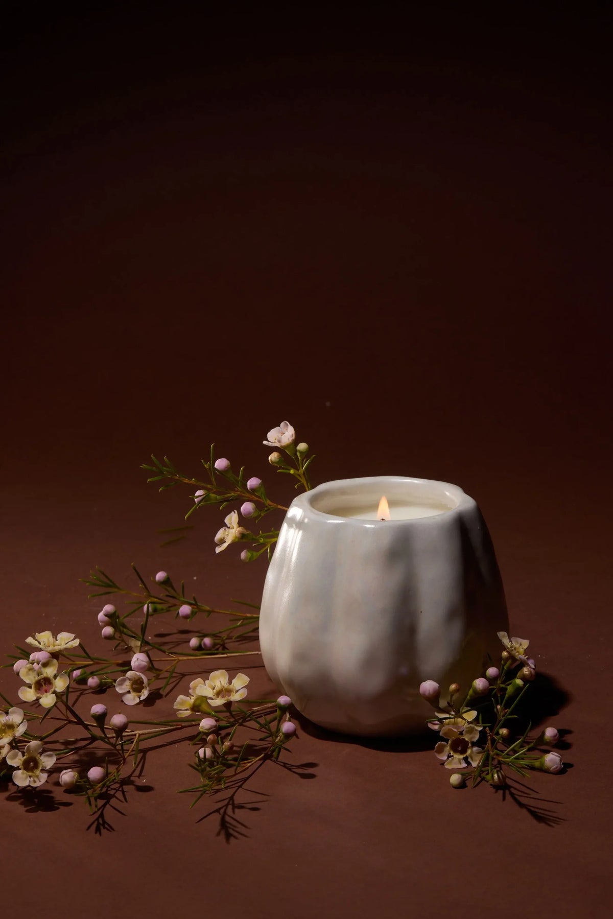 White Pumpkin - Metallic 9 oz Candle