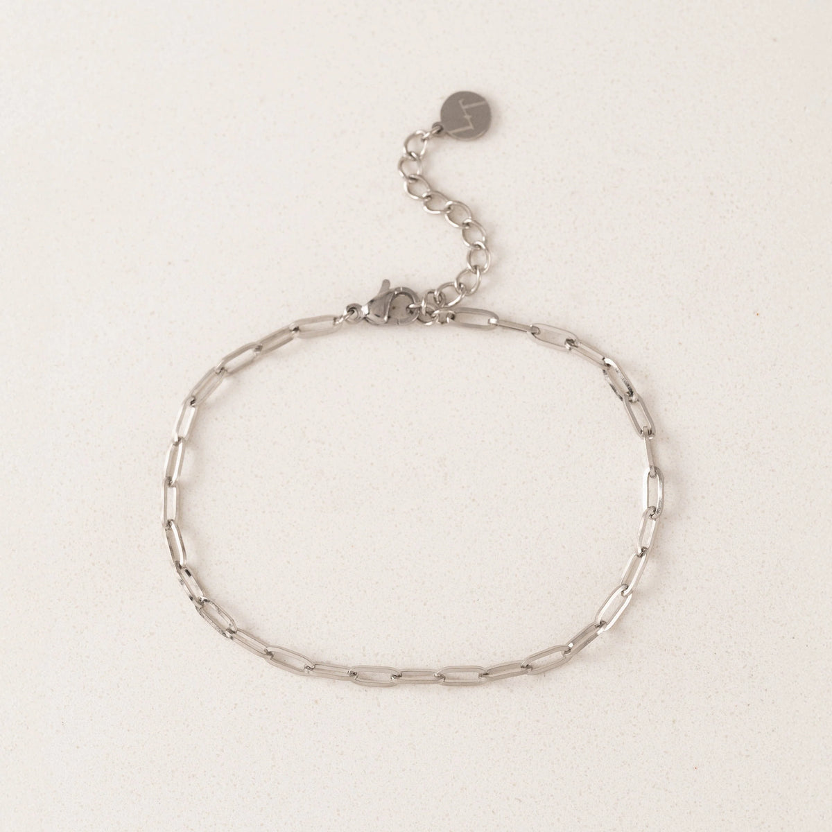 Paperclip Bracelet | Silver