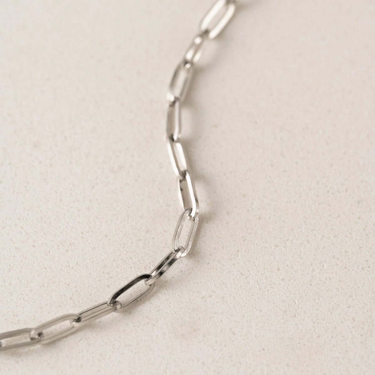 Paperclip Bracelet | Silver