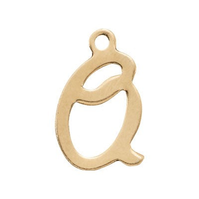 Cursive Letter Charm