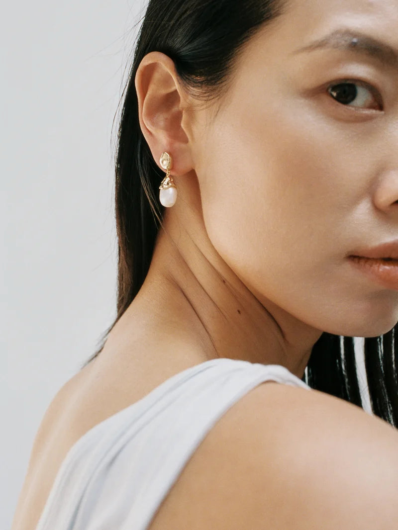 Pearl Drop Earrings