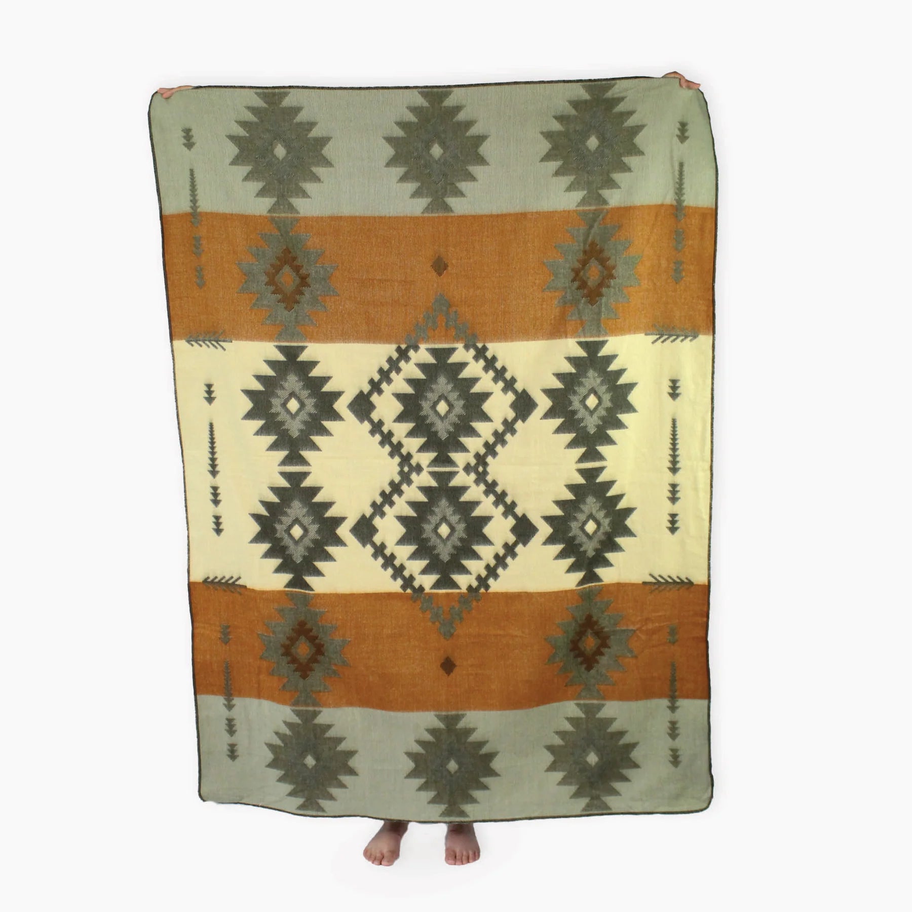Pokoloko | Southwest Throw Blanket: Desert Modern