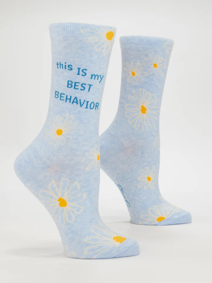 My Best Behaviour Crew Socks