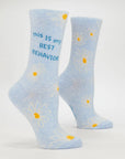 My Best Behaviour Crew Socks