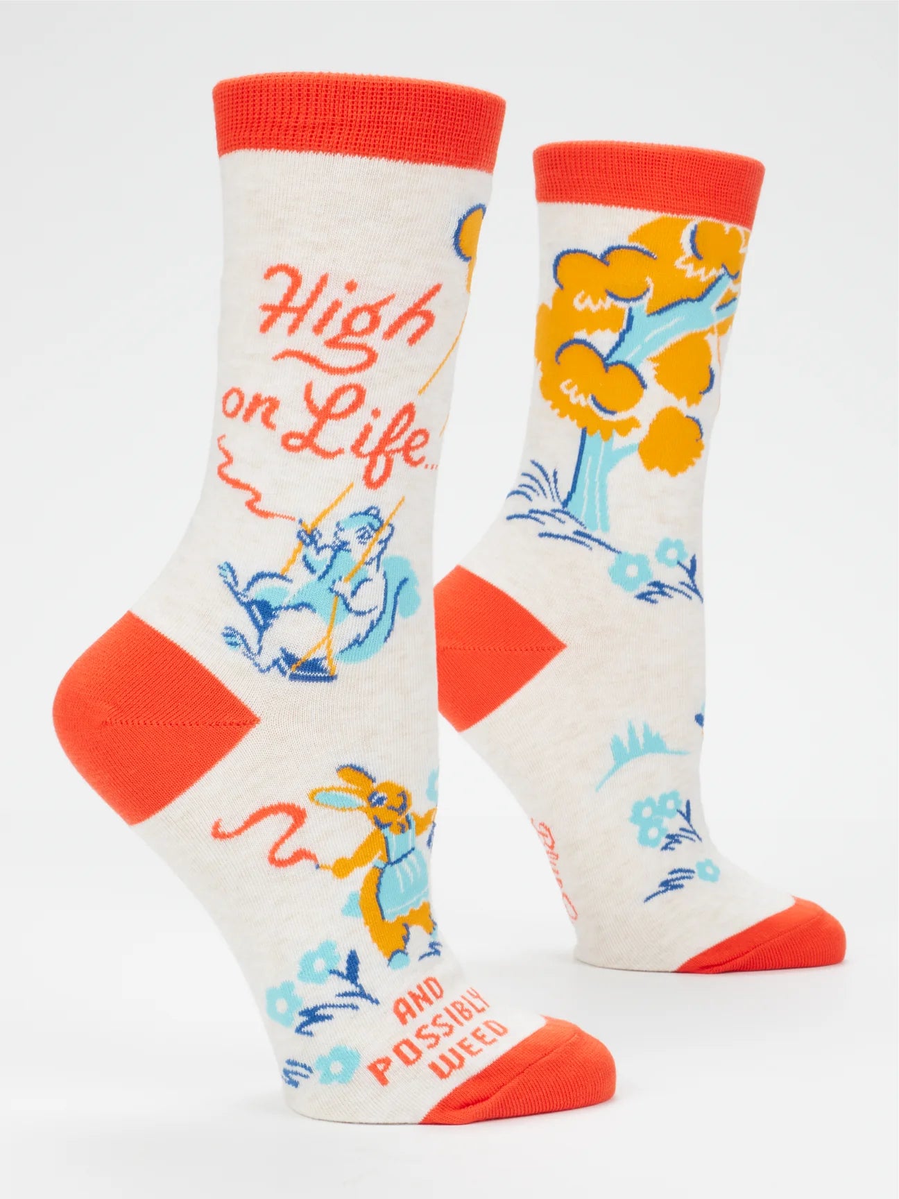 High On Life Crew Socks