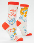 High On Life Crew Socks