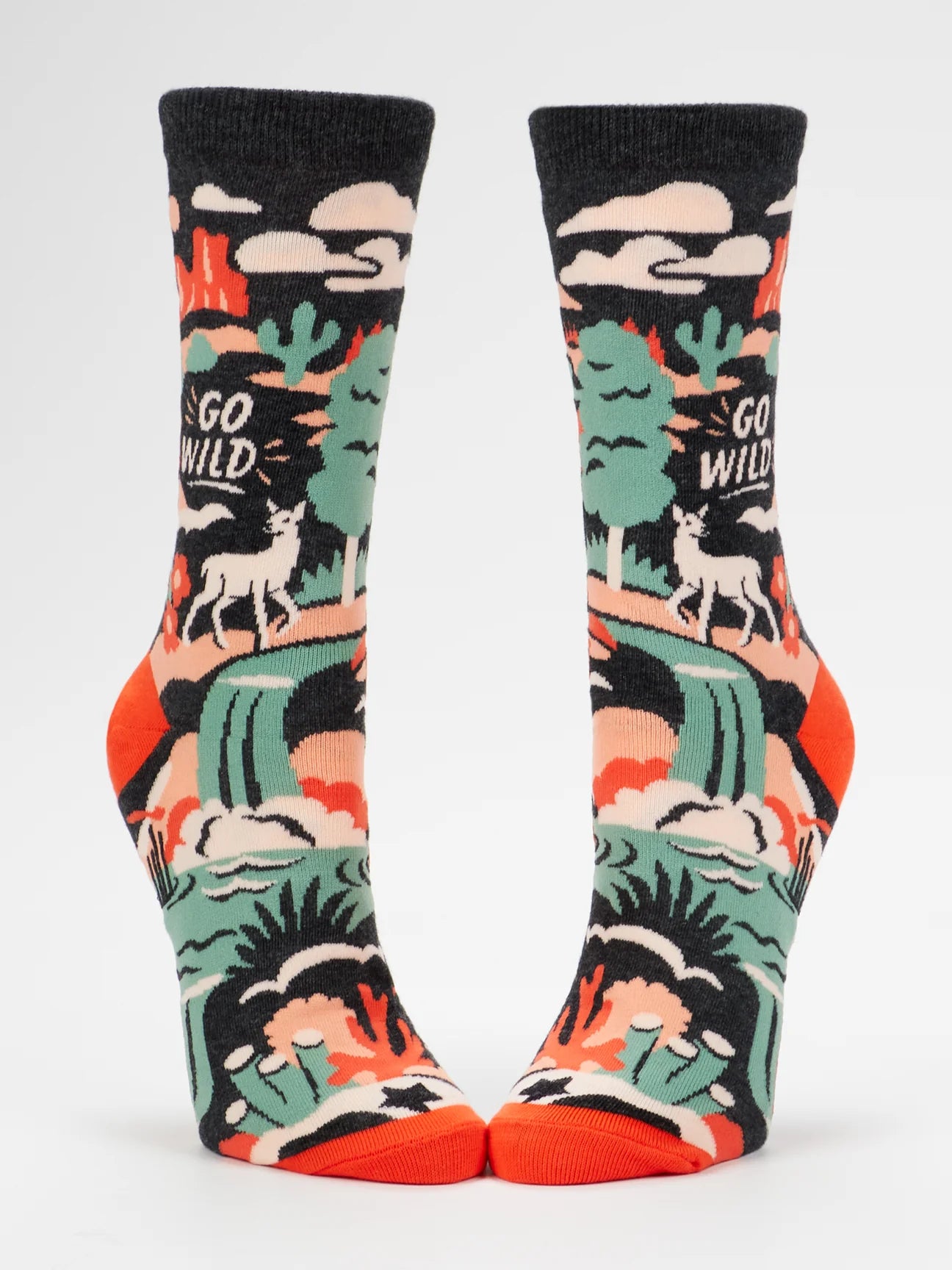 Go Wild Crew Socks