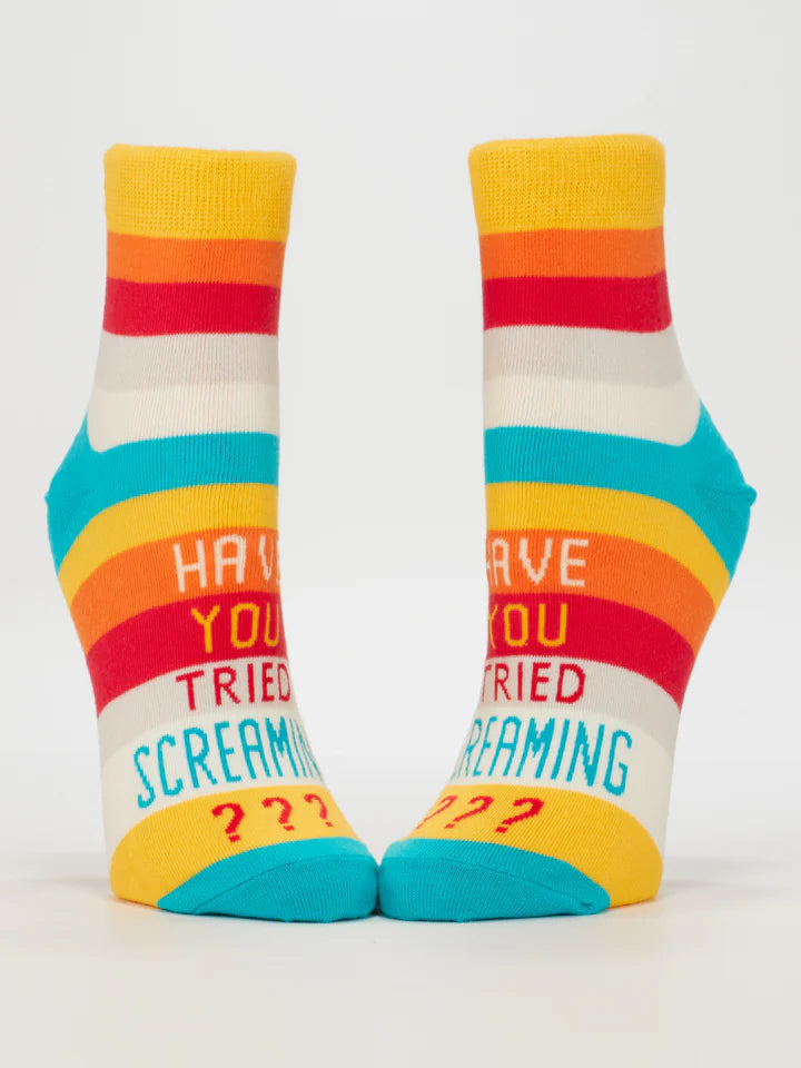 Tried Screaming? Ankle Socks