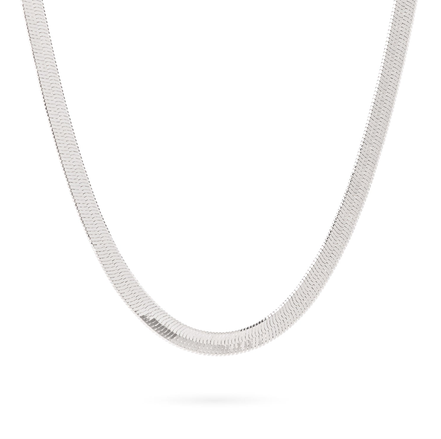 Herringbone Chain | Silver