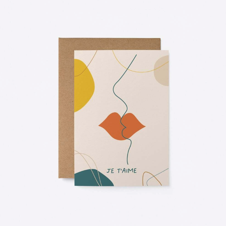 Je T&#39;aime | Greeting Card