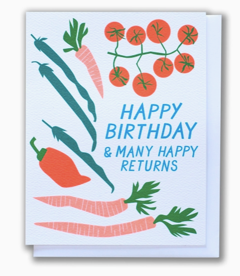 Happy Birthday and Many Returns | Greeting Card