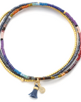 Miyuki Bracelet Trio | Dark Multi/Gold