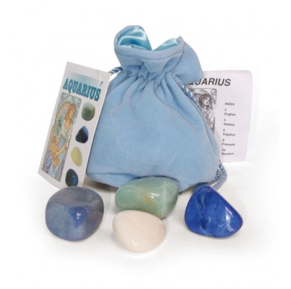 Astrological Crystal Pouch