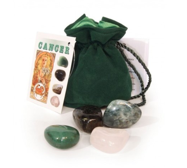 Astrological Crystal Pouch