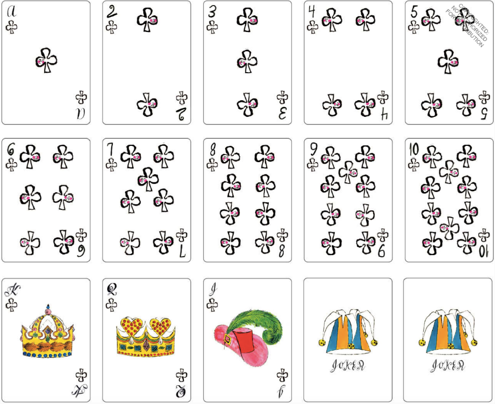 Andy Warhol Playing Cards