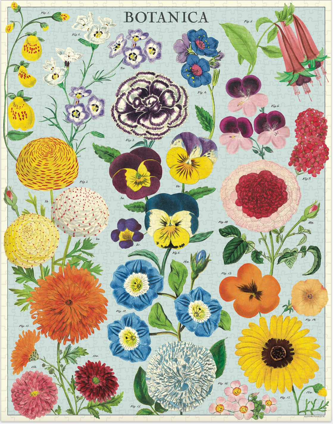 Vintage Puzzle | Botanica