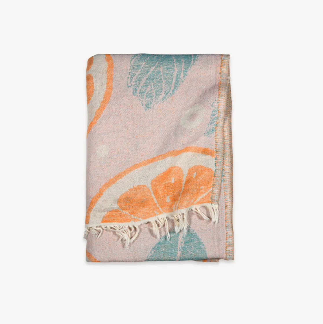 Turkish Towel: Orange Leaf