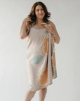 Turkish Towel: Orange Leaf