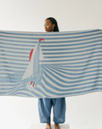 Turkish Towel: Sailboat